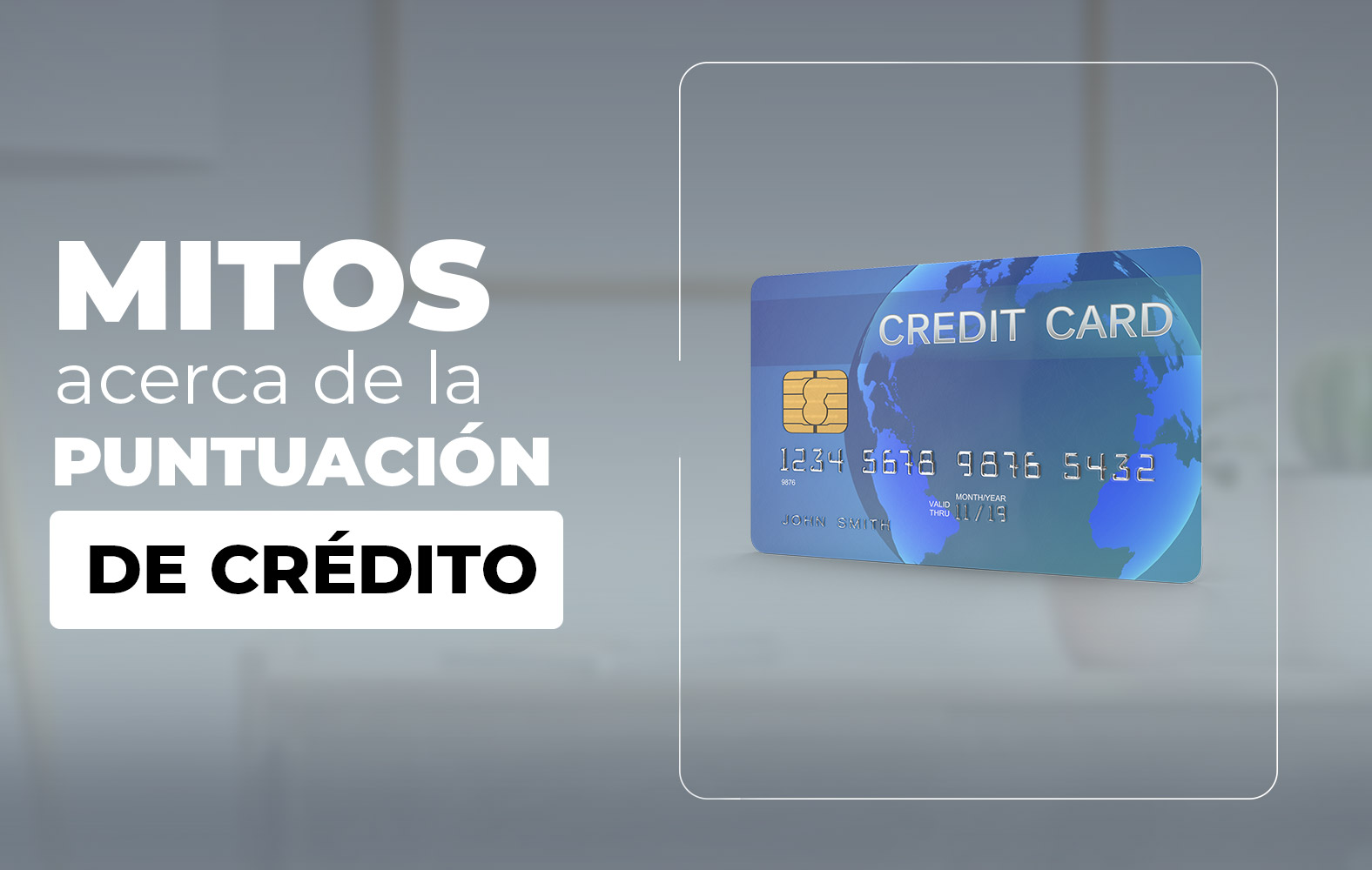 Algunos mitos sobre la puntuación de crédito