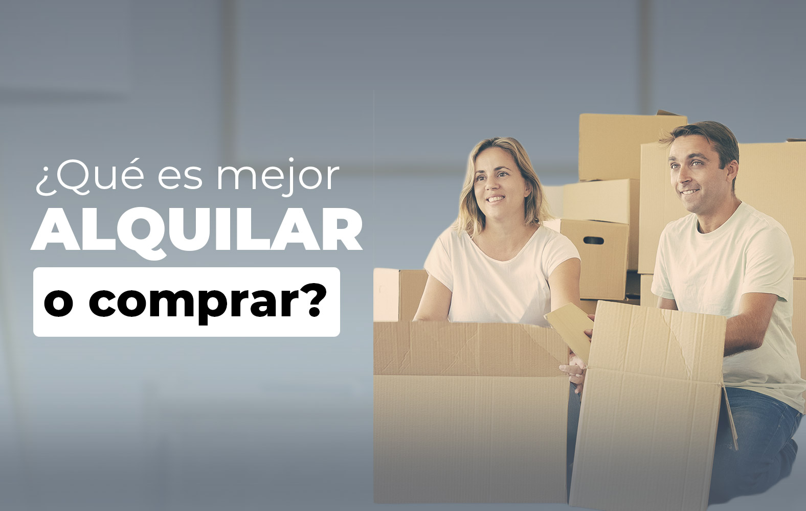 ¿Qué es mejor, alquilar o comprar?