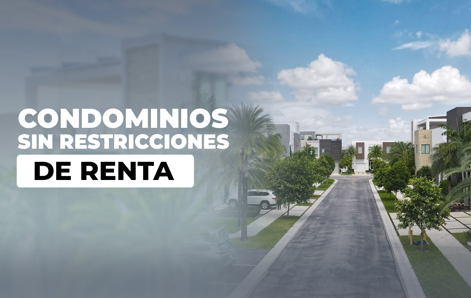 Condominios sin restricciones de renta